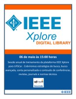 SIBi oferece treinamento na Biblioteca Digital IEEE Explore